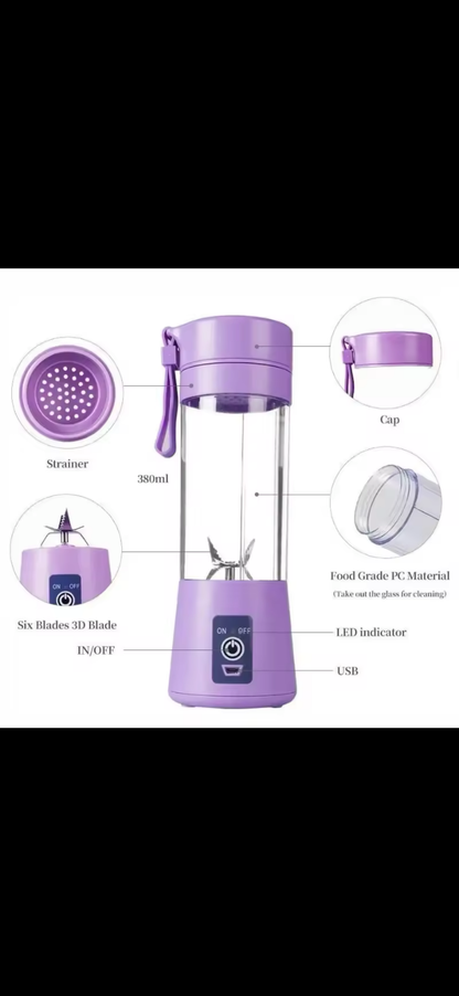 Portable Blender for Smoothies & Protein Shakes | USB Rechargeable