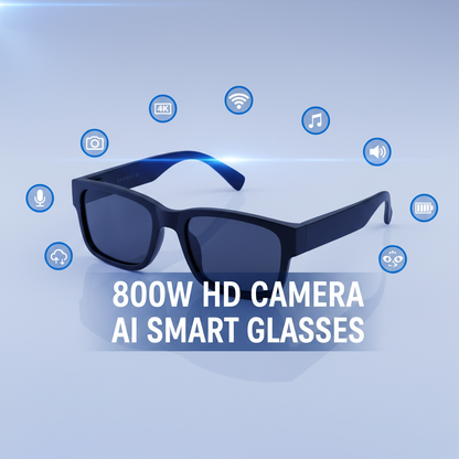 AI Smart Glasses - Flat lay